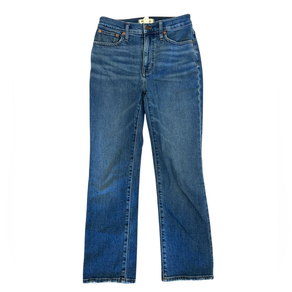 Madewell Blue Denim Slim-Demi Bootcut Jeans 💙